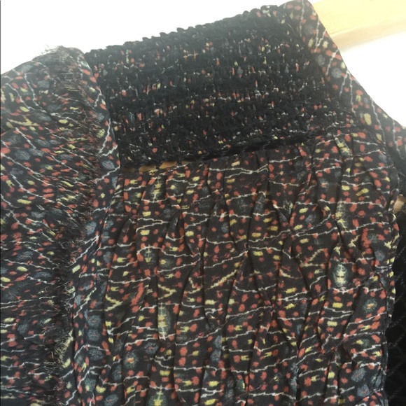 ISABEL MARANT Smocked Ruffled Silk Dress - Picture 9 of 16